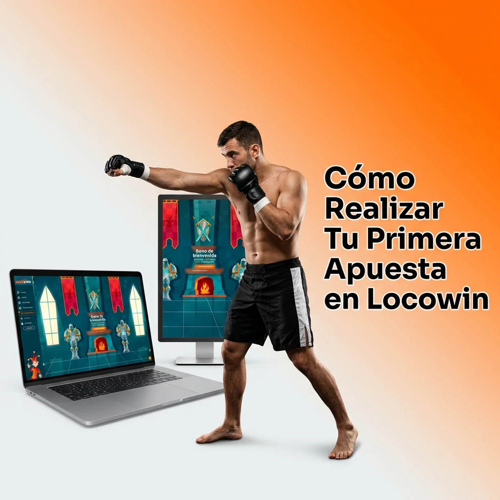 Guía paso a paso para realizar tu primera apuesta en Locowin: registro, depósito y confirmación.