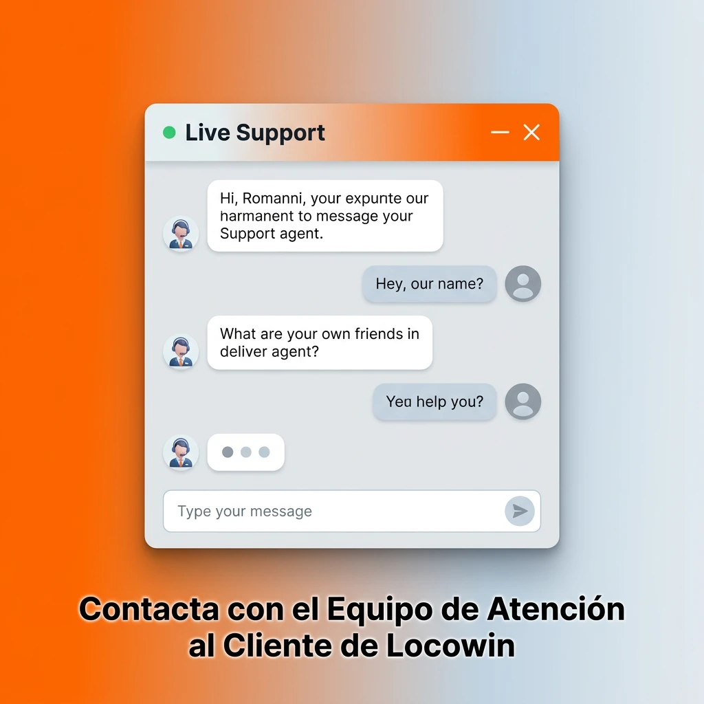 Locowin customer support channels: live chat, email, and FAQ section for deposit and payment assistance.