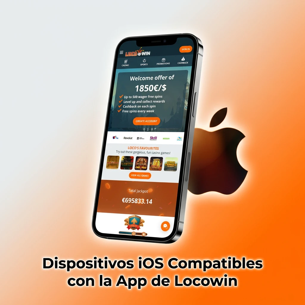 Compatible iOS devices for Locowin app: iPhone SE, 11-15 Pro Max, iPad Air, iPad Pro, iPod Touch 7th gen