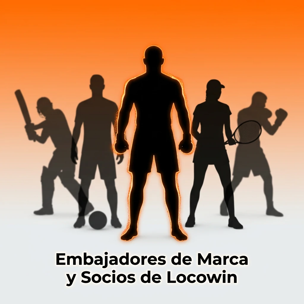 Locowin casino brand ambassadors and sponsorship partners page with no current public information available in Spain.