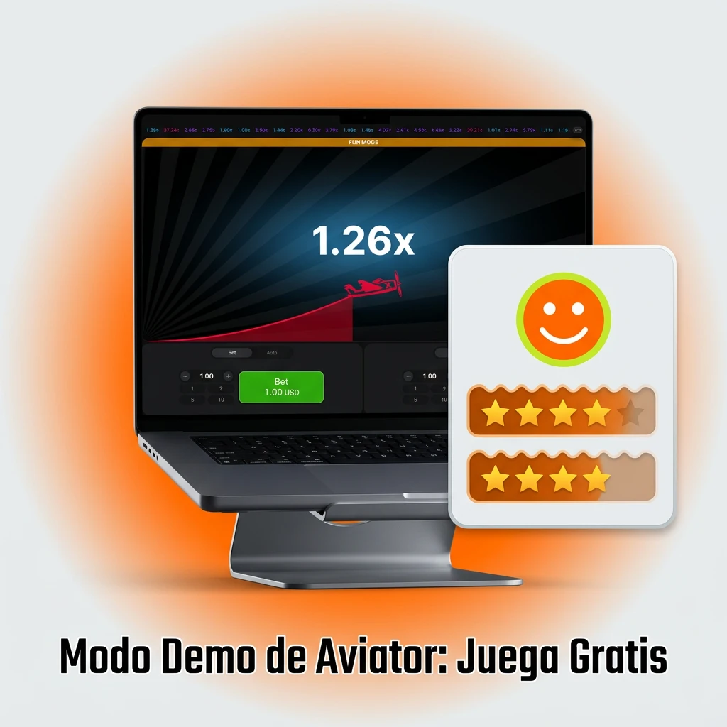 Pantalla del modo demo gratuito de Aviator en Locowin con mecánicas del juego visibles