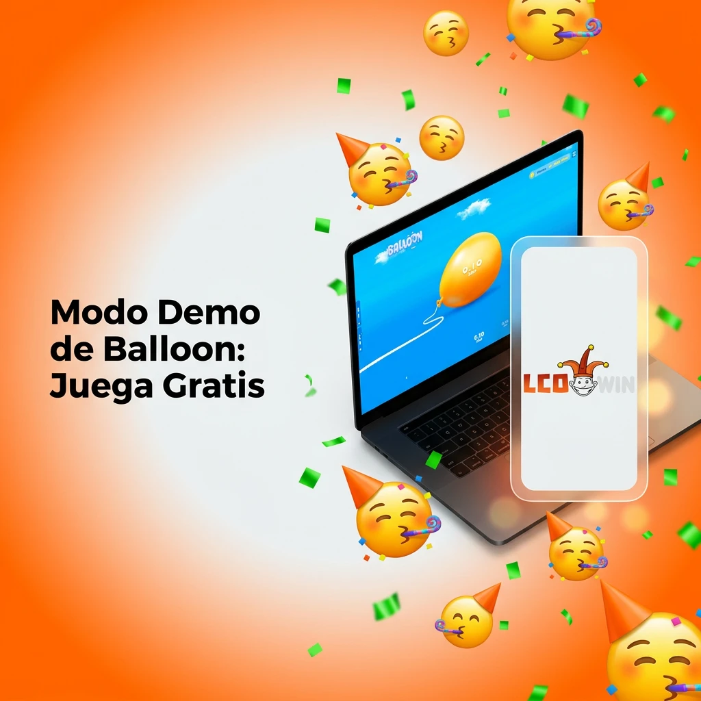 Pantalla del juego demo de Balloon en Locowin con opción de retirada automática y modo gratuito sin depósito