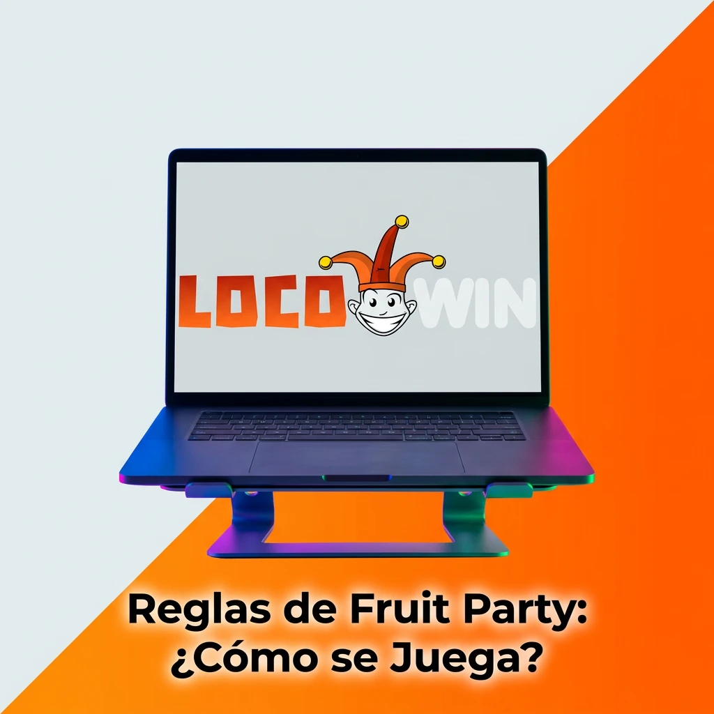 Fruit Party 7x7 grid slot with tumbling symbols, multipliers, and free spins feature on colorful fruit theme