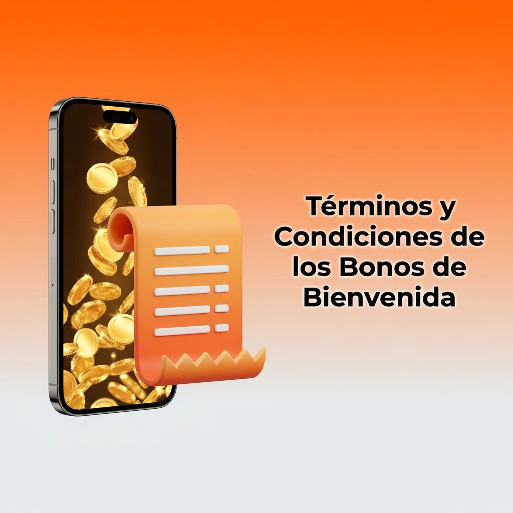 Welcome bonus terms and conditions document outlining eligibility, minimum deposit, wagering requirements, and Spanish regulations.