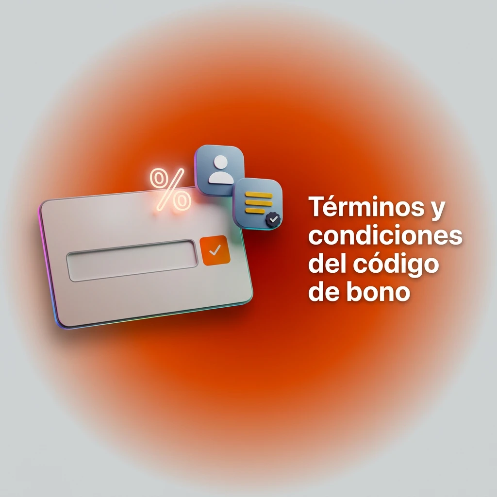 Términos y condiciones de códigos de bono: reglas de activación, depósito mínimo y requisitos de apuesta.