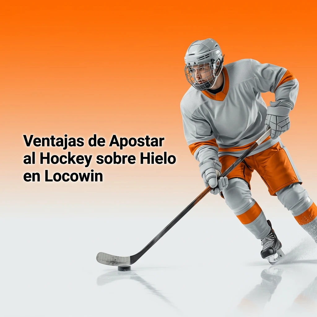 Ventajas de apostar al hockey sobre hielo en Locowin: cuotas competitivas, ligas NHL y KHL, app móvil y licencia DGOJ.