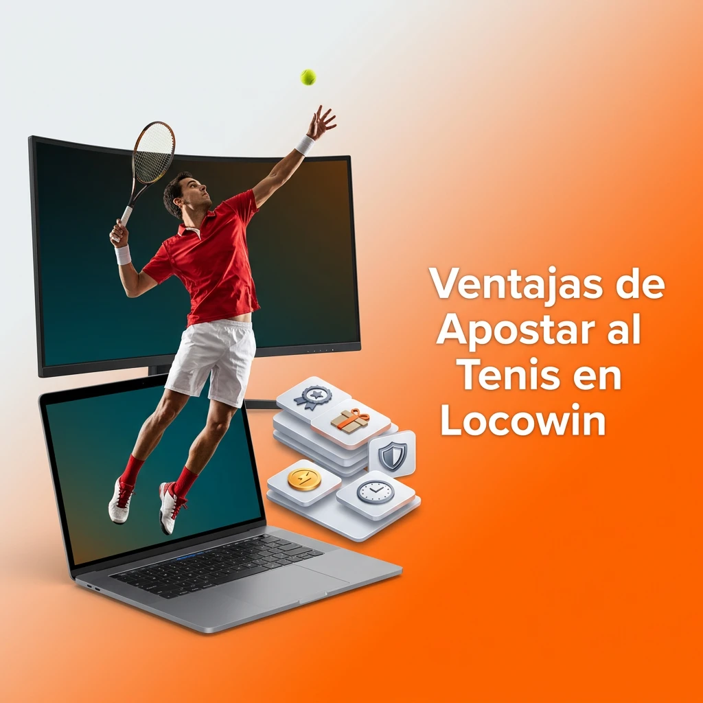 Ventajas de apostar al tenis en Locowin: cuotas competitivas, apuestas en vivo, mercados variados y licencia española.